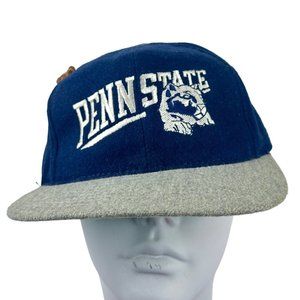 Penn State Blue Adjustable Baseball Hat Cap Nittany Lion Teddy Bear Pennsylvania